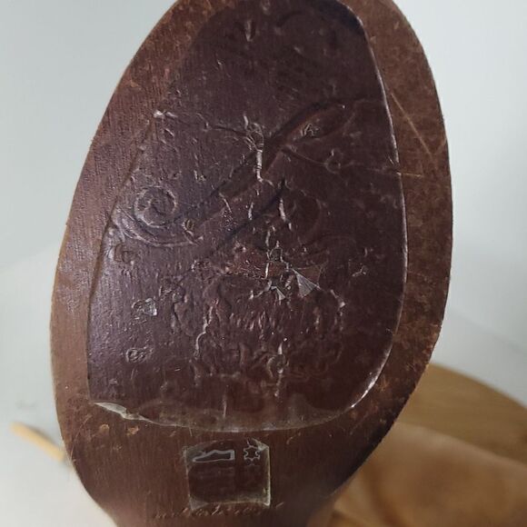 Free People Tan Elle Slouchy Leather Block Heel Boot Size 38 (7.5) - Picture 11 of 15